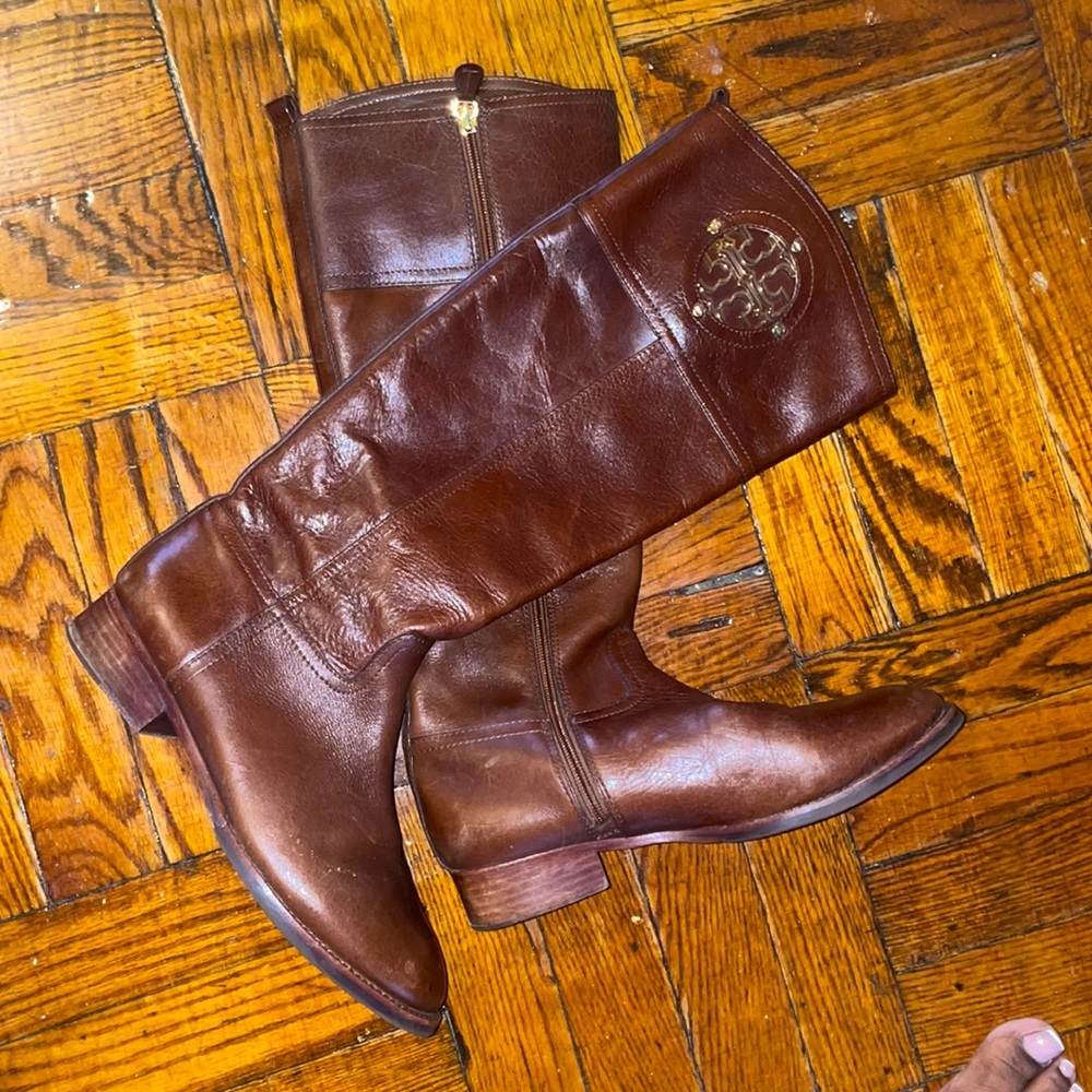 Tory burch riding boots